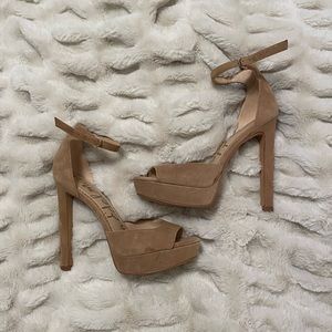 sam edelman platform ankle strap heels